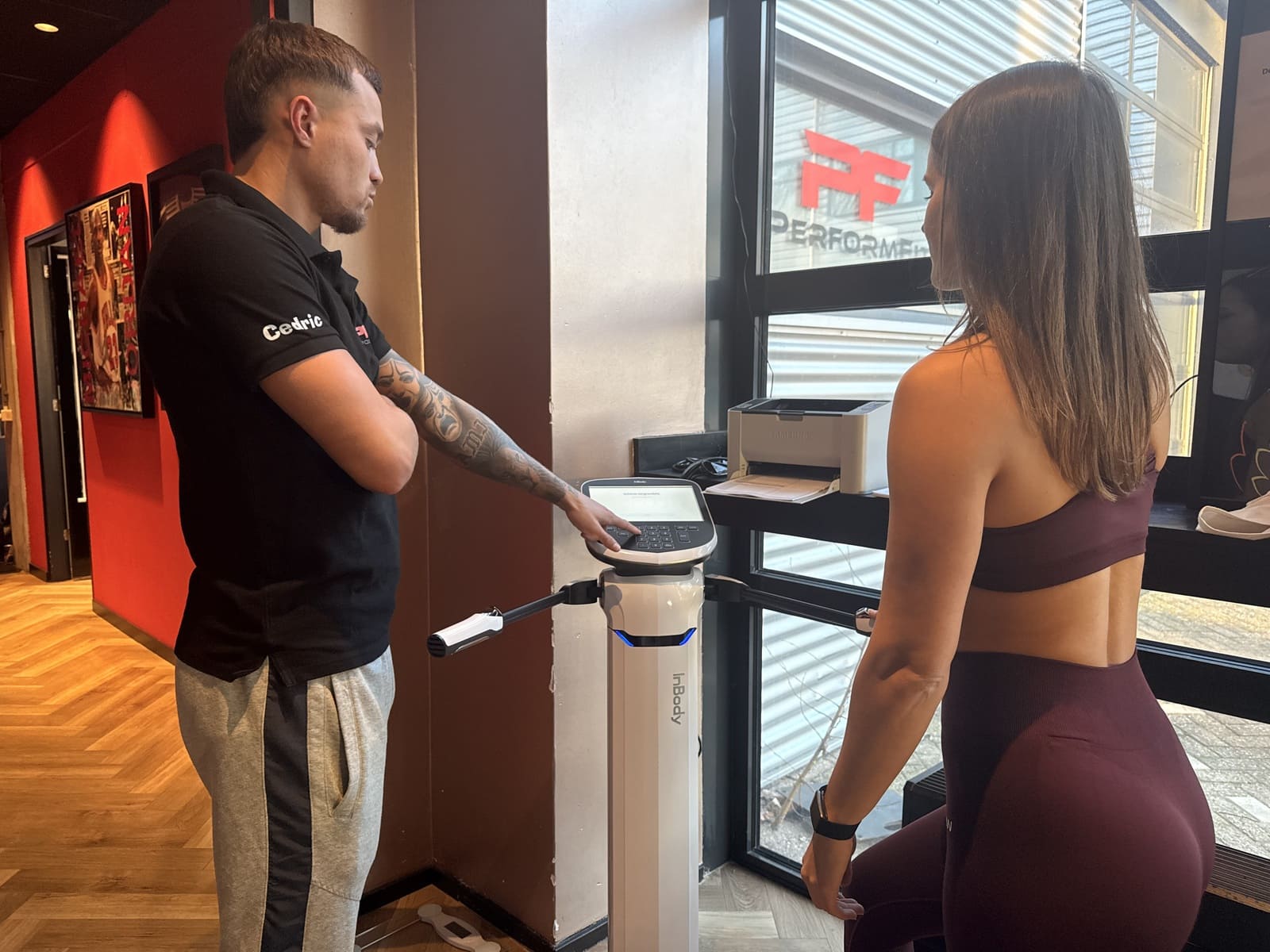 Meting en uitleg bij Performfit